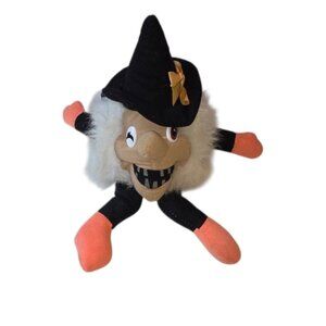 Vintage Nanco Halloween witch plush toy Gag Gift Kitschy Present